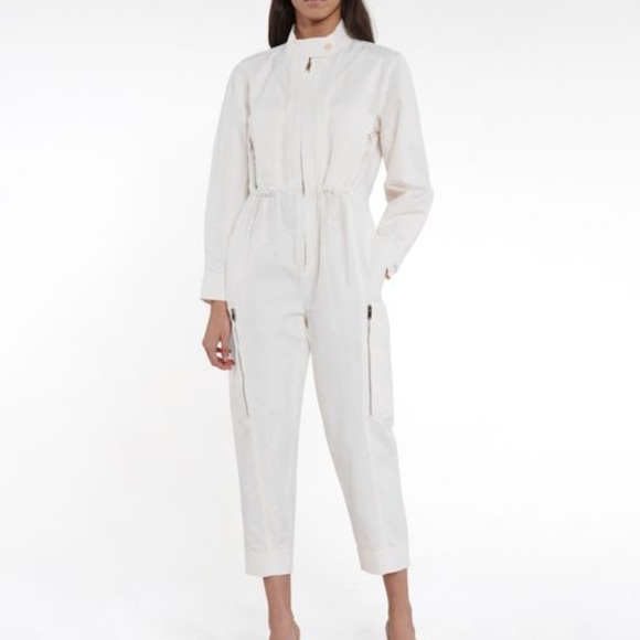 Stella McCartney Alessia Cotton And Linen-blend Jumpsuit European size 44 - Picture 1 of 6